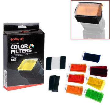 Godox CF-07 Flash Color Filter Gels (7 Colors)